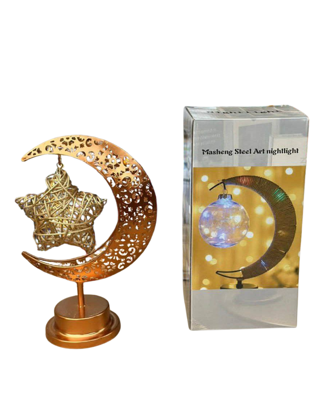 فانوس رمضان -  (LED) هلال رمضان