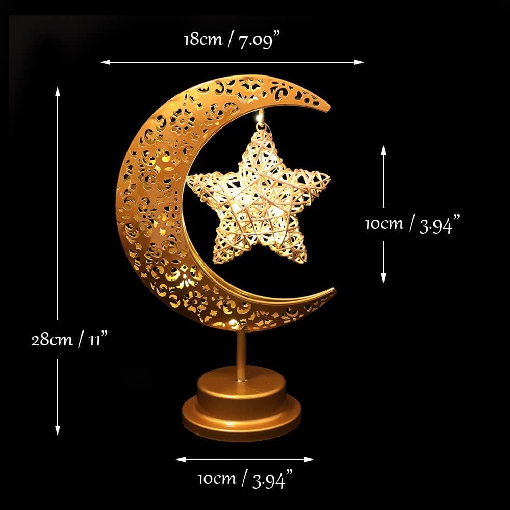 فانوس رمضان -  (LED) هلال رمضان